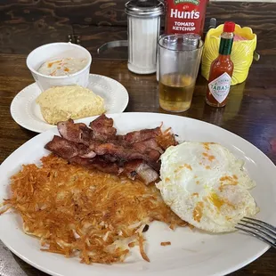 Breakfast! The usual...