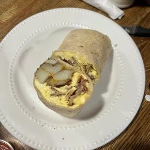 Breakfast burrito