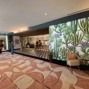 interior, sushi and sashimi