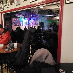 a man sitting at a table