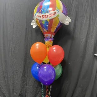 Happy Birthday Hot Air Balloon Bouquet