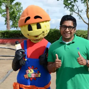 Freddy Foreman from Funworks meets Alan Sanchez from the TV Show Good Day Sacramento