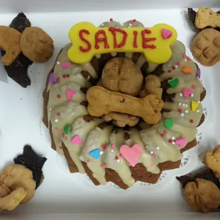 Doggie Birthday cake