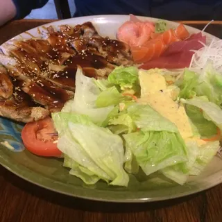 Sashimi Chicken Teriyaki Bento Box