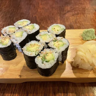 Cucumber and Avocado Roll