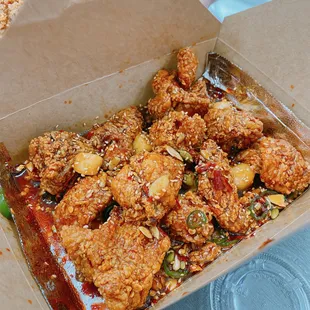 Kang Jung Chicken (half)