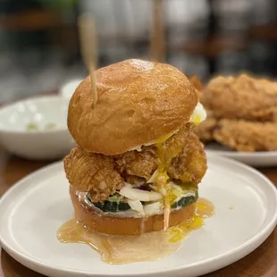 3.8.22 Oyako Sando, 10 piece soy garlic wings