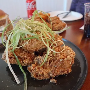 6. Garlic and Green Onion Furai Chicken