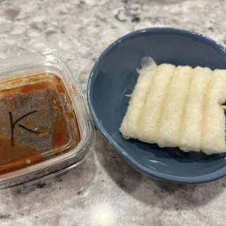 12. Furai Rice Cake Skewers