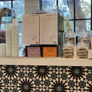 New location has cookies, Basque burnt cheesecake,  and fresh-ground coffee and espresso.