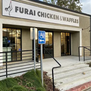 Outside of new location