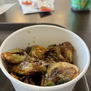 Burnt Brussel Sprouts