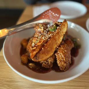 Kang Jung Chicken wings