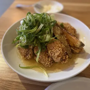 Garlic &amp; Green Onion chicken wings