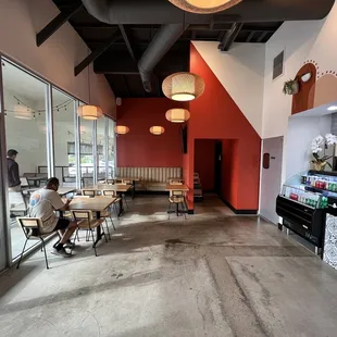 a man sitting at a table