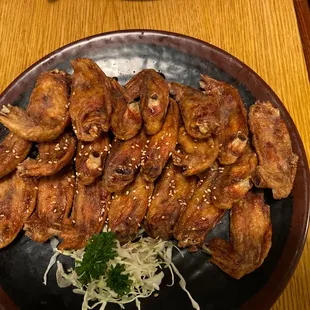 Three order of chicken wings