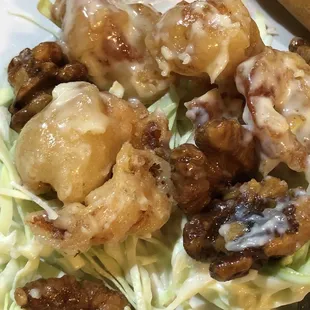 Honey Walnut Prawns