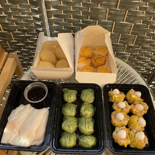Shu Mai with Quail Egg