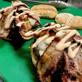 Furley Fire Burger Meal with Fries & Coke