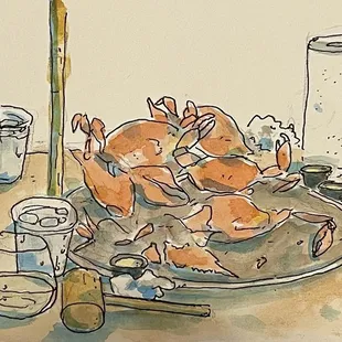 Crab feast!