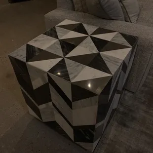 Cool side table...
