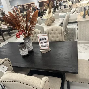 Dining table