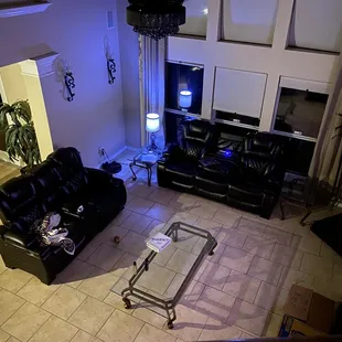 Different view of our new Ashley couch from Furniture Outlet