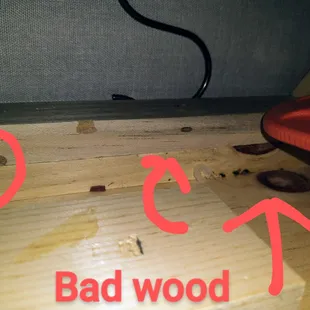 Bad wood