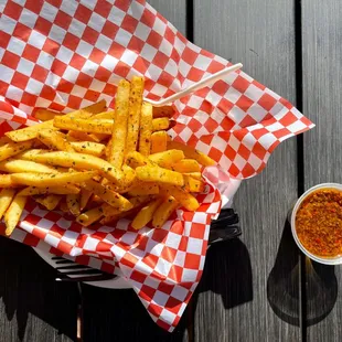 Chimmichurri fries.