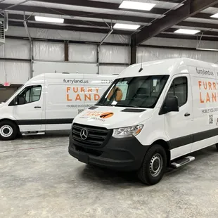 Couple of our trucks, more on the way!