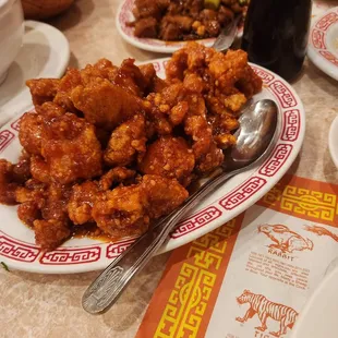 Orange chicken