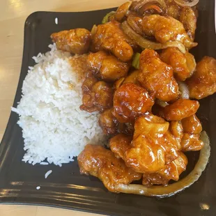 Orange chicken