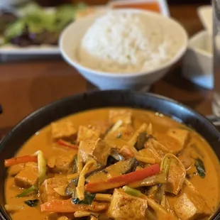 Penang Curry with Coconut Cream