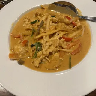 Penang Curry with Coconut Cream