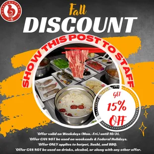 discount flyer