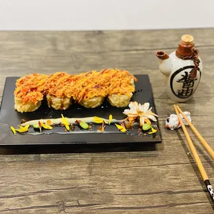 food, sushi and sashimi