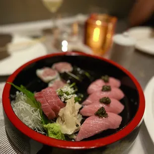 Blue Fin Toro Tasting