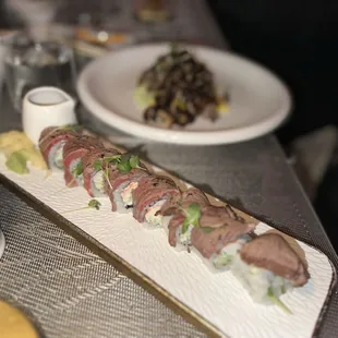 sushi and sashimi, sushi, food, sashimi