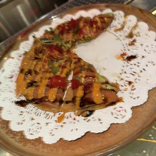 Sashimi Pizza