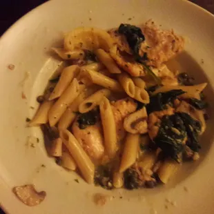 Remnants of my chicken picatta