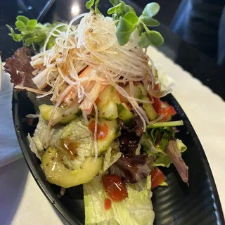 2. Cucumber and Crab Salad