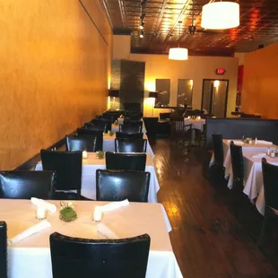 Our dining area