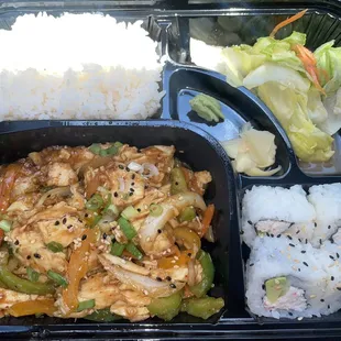 Spicy Chicken Teriyaki Bento