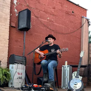 Music on the patio!