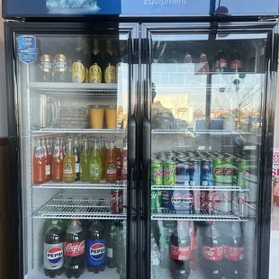 Indian beers and soft drinks