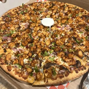Chicken Tikka Masala pizza