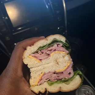 This sandwich was ok. Much better than the roast beef mentioned.