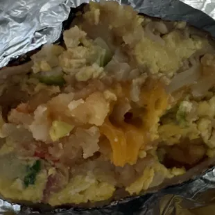 Deluxe Breakfast Burrito with Bacon