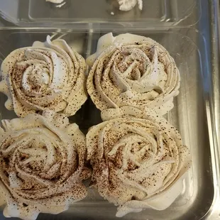 Beautiful espresso cupcakes