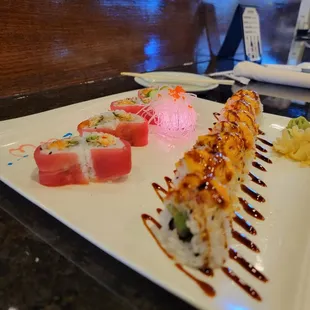 Delicious sushi